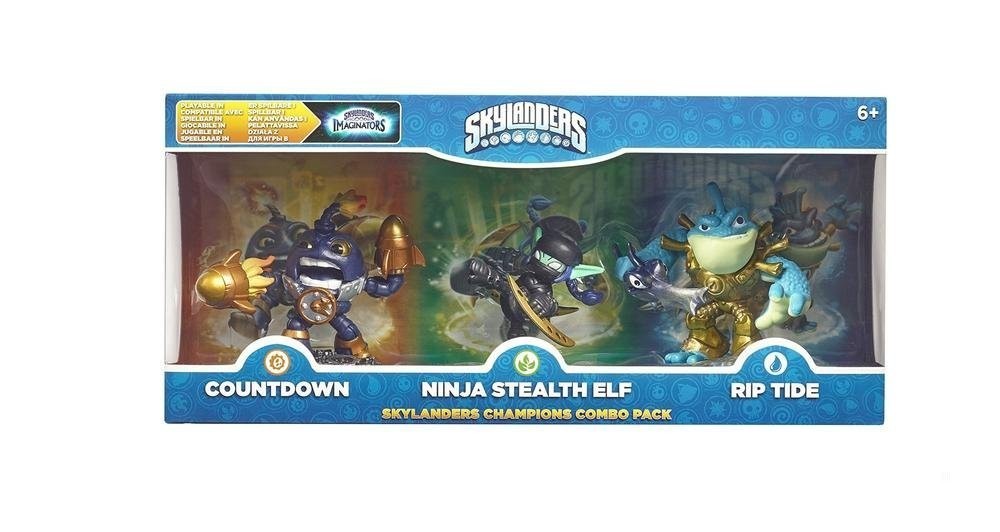 Skylanders Imaginators Pack Countdown, Stealth Elf and Rip Tide - 60274