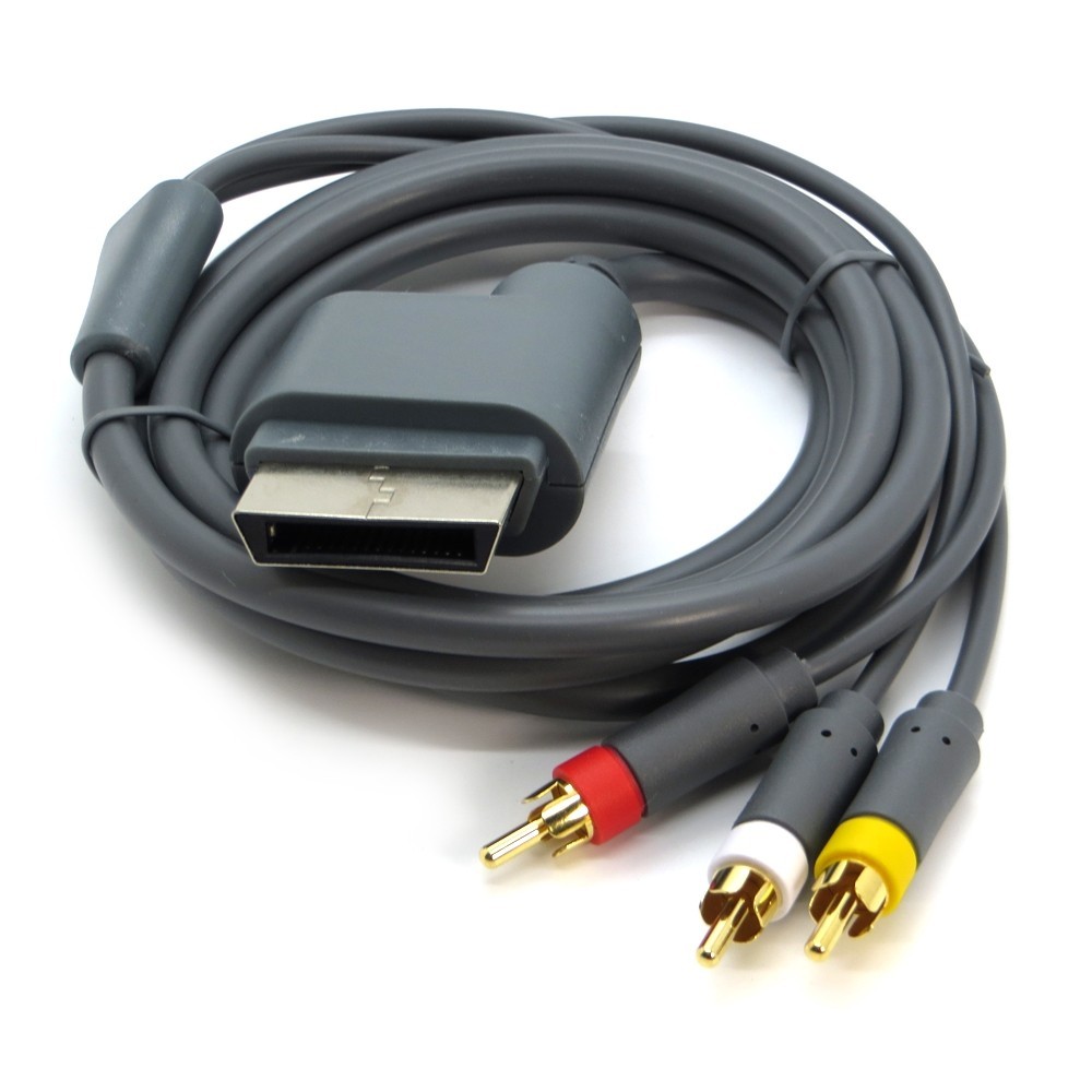 Cablu AV RCA - XBOX 360 FAT / S - EAN: 0682962396584 (e)