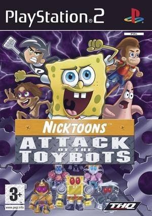 Hra PS2 Nicktoons Attack of the toybots - A