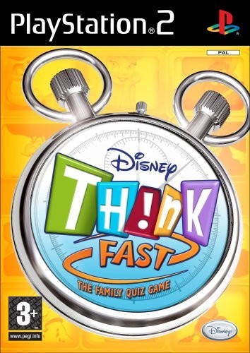 Joc PS2 Disney Think Fast  - Buzz