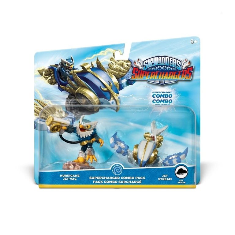 Skylanders Superchargers Dual Pack 2 - Hurricane Jet Vac + Jet Stream - 60351