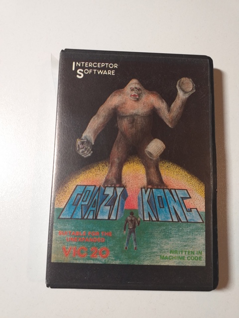 Joc AMIGA  Crazy Kong - Commodore VIC 20 - F