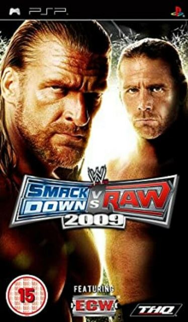 Hra PSP WWE Smackdown Vs Raw 2009 - A