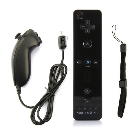 Remote Motion Plus + Nunchuck - compatibil la Nintendo Wii - 60416