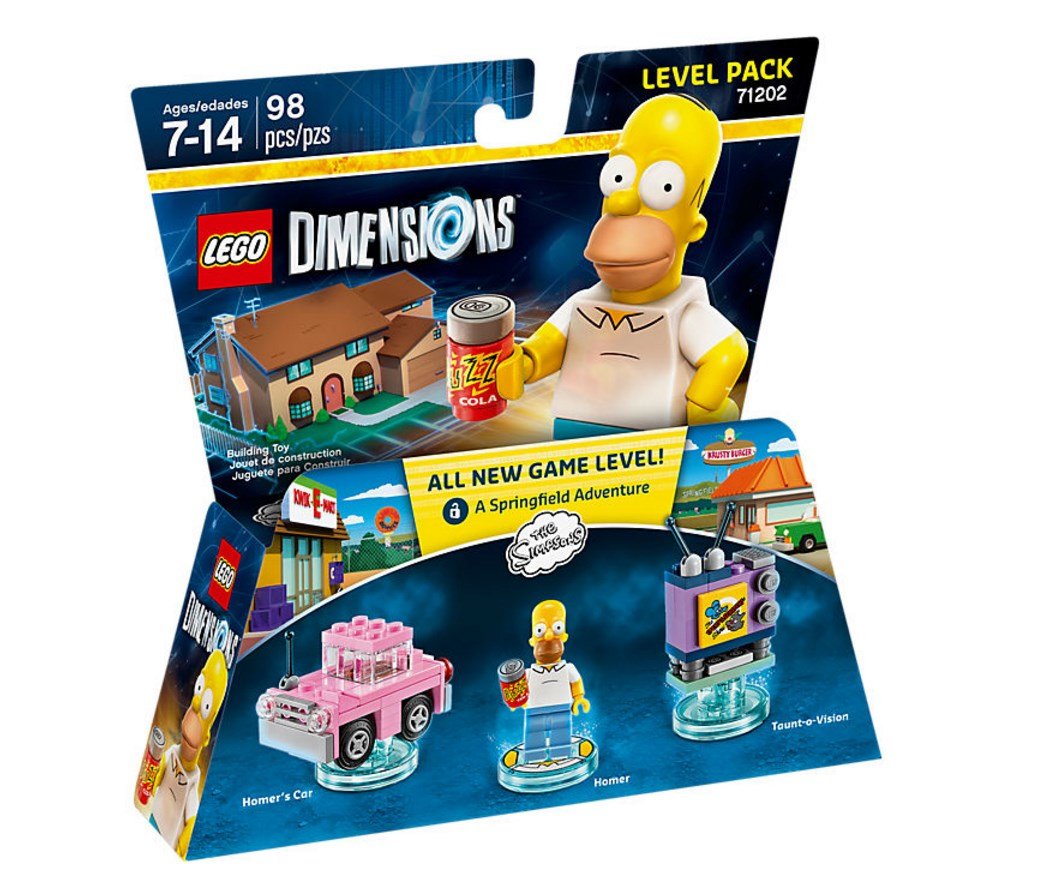 LEGO Dimensions The Simpsons Level Pack - 60420