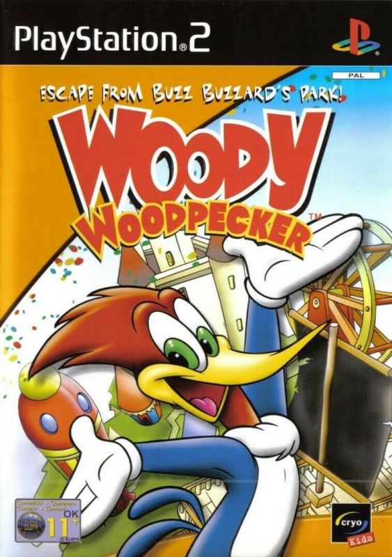 Joc PS2 Woody Woodpecker  Escape from Buzz Buzzard's Park