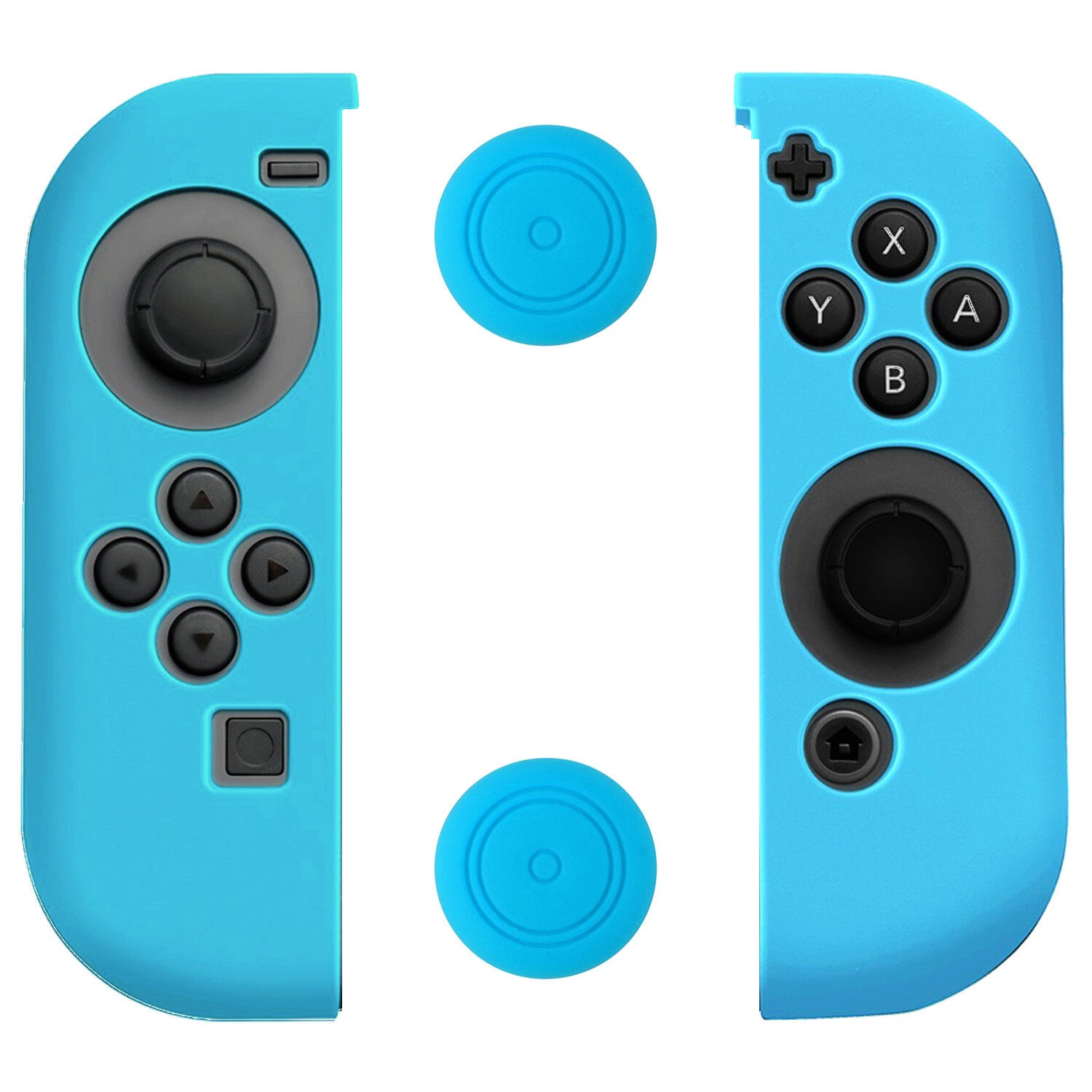 Set huse silicon pentru Nintendo Switch Joy - Con - Albastru - 60441