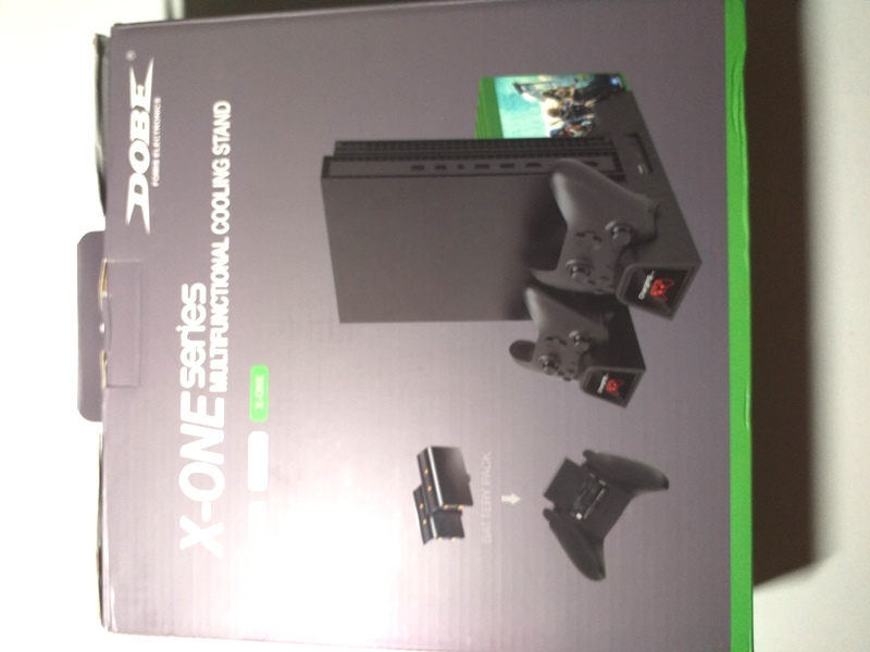 Stand Vertical Xbox One Fat / S / X - cooler, usb, acumulatori
