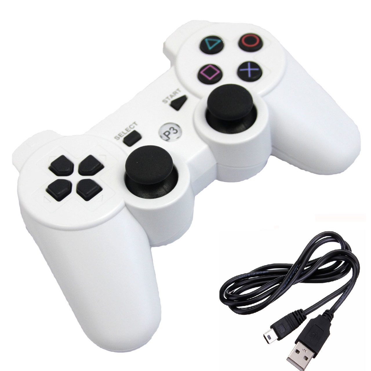 Controller wireless + cablu alimentare pentru PS3 - 60448