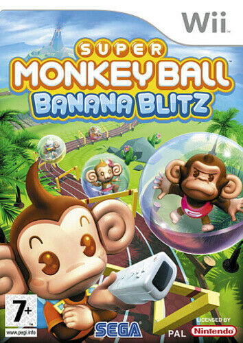 игра Nintendo Wii Super Monkey Ball: Banana Blitz - A