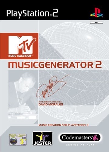 Gra PS2 MTV Music Generator 2 - B