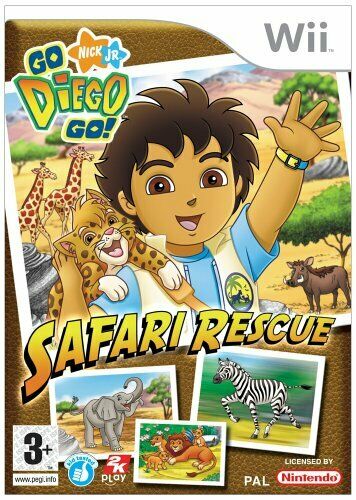 игра Nintendo Wii Go Diego Go - Safari Rescue - A