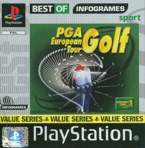 Joc PS1 PGA European Tour Golf - Best of Infogrames - F