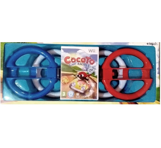 Cocoto kart Racer 2 + 4 Volane - Nintendo Wii - 60519