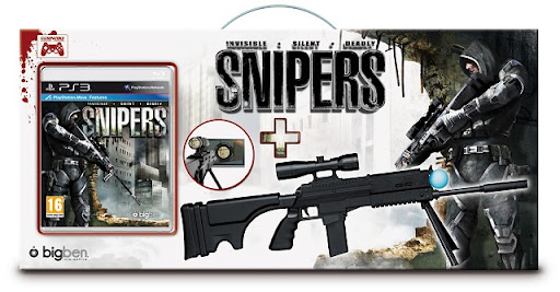 Snipers + Odstřelovací puška - PS3 Playstation Move  - EAN: 3499550296396