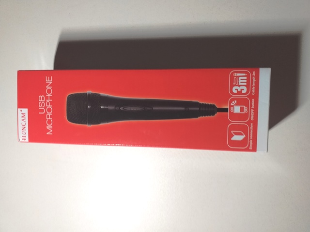 Mikrofon USB - PS5, PS4, Sp3, PS2, XBOX One'XBOX 360, Switch, Wii , PC