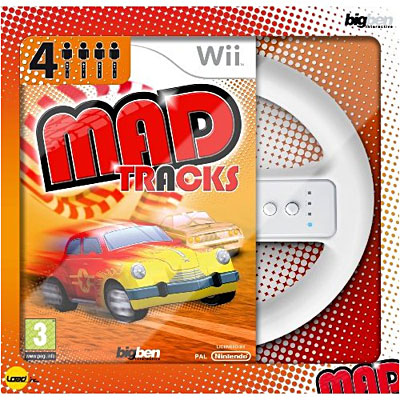 Wii Mad Tracks + Volan - EAN: 3499550264579