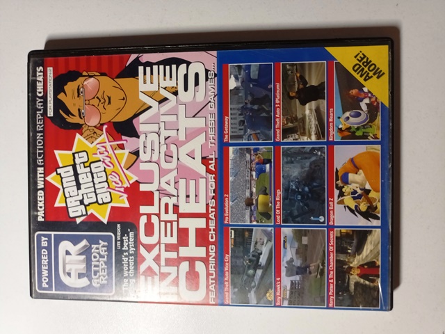 Action Replay-  Exclusive Playable Cheats - PS2