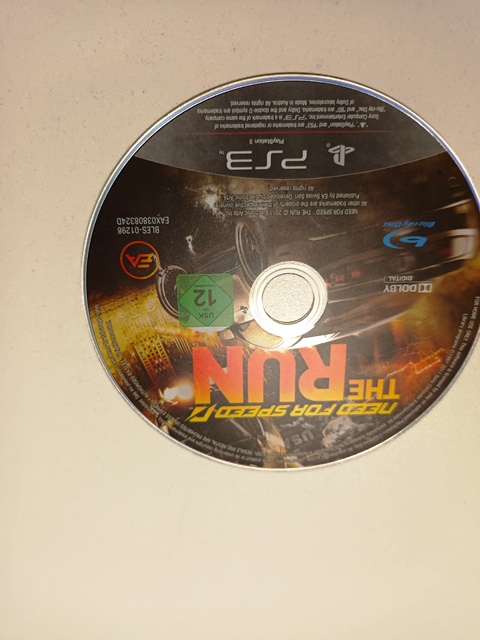 Joc PS3 Need for Speed - The Run - NFS - G