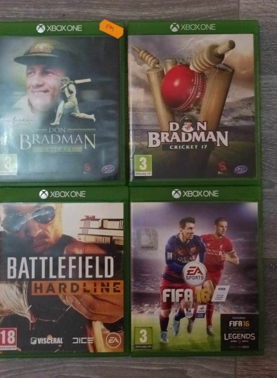 Joc XBOX One Don Bradman Cricket + Cricket 17 + Battlefield Hardline + Fifa 16