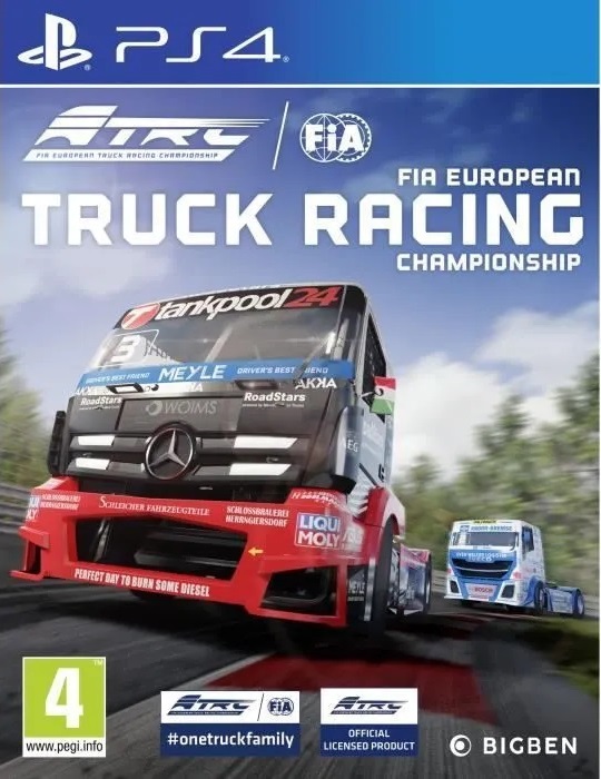 Joc PS4 FIA European Truck Racing Championship - EAN: 3499550379594