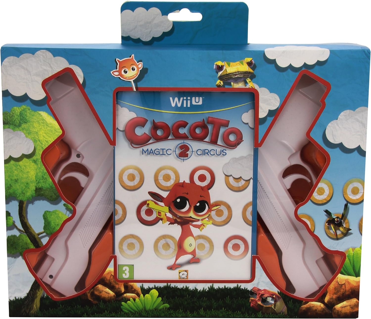 Cocoto Magic 2 Circus + 2 Pistoale - Nintendo Wii U - EAN: 3499550314908