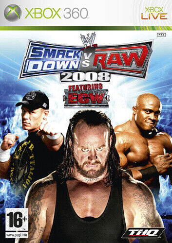 Joc XBOX 360 WWE Smackdown vs RAW 2008 Featuring ECW - A