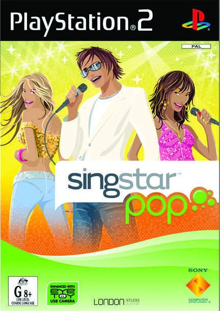 PS2  Játék Singstar Pop
