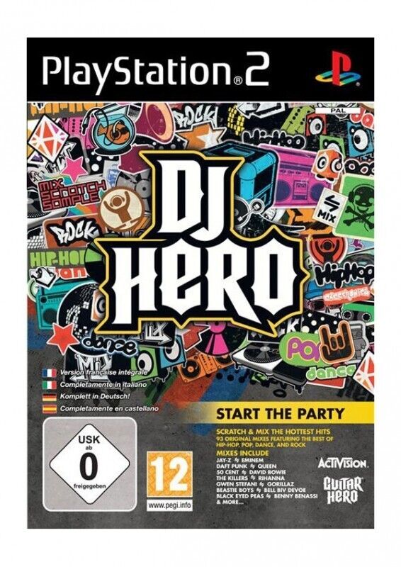игра PS2 DJ Hero