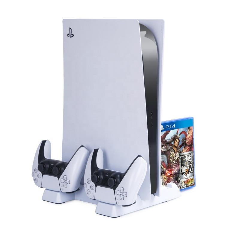 Stand Vertical PS5 Disc/Digital - cu accesorii - EAN: 6972520253409 (e)