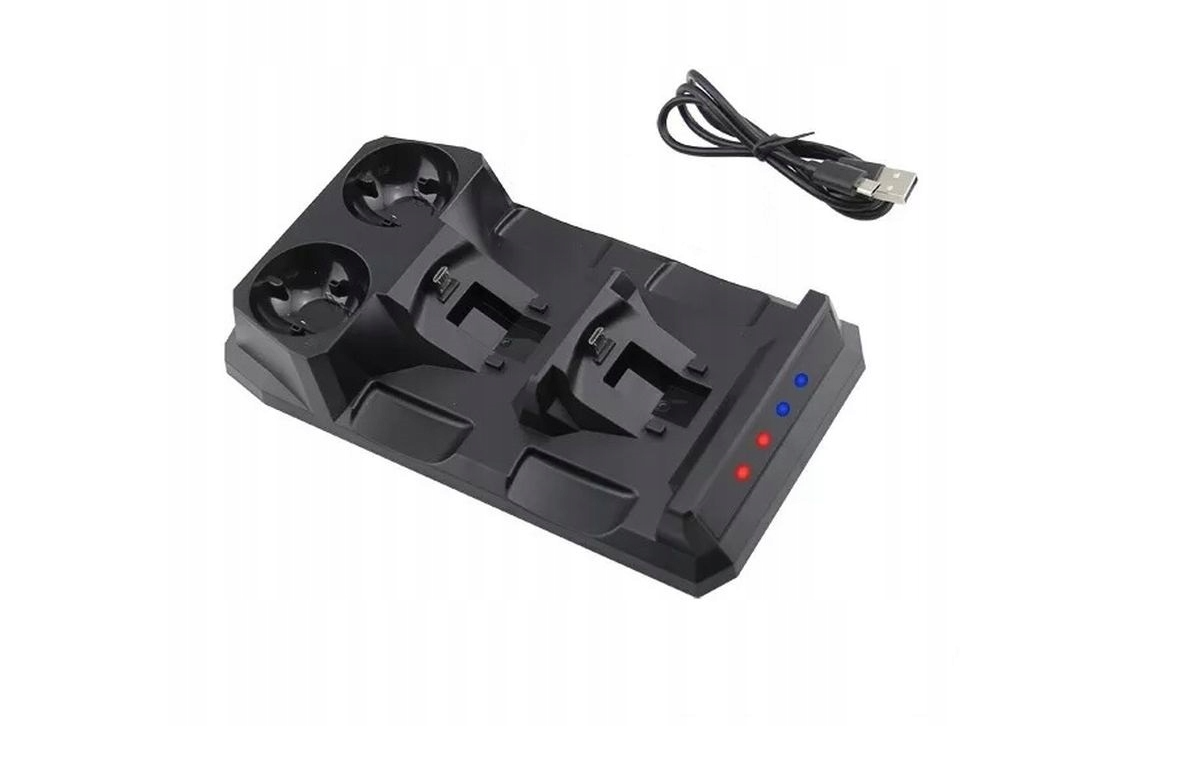 Stand dual  - incarcare controller - PS4 + PSVR L/R PS MOVE - EAN : 6958201611249 (e)