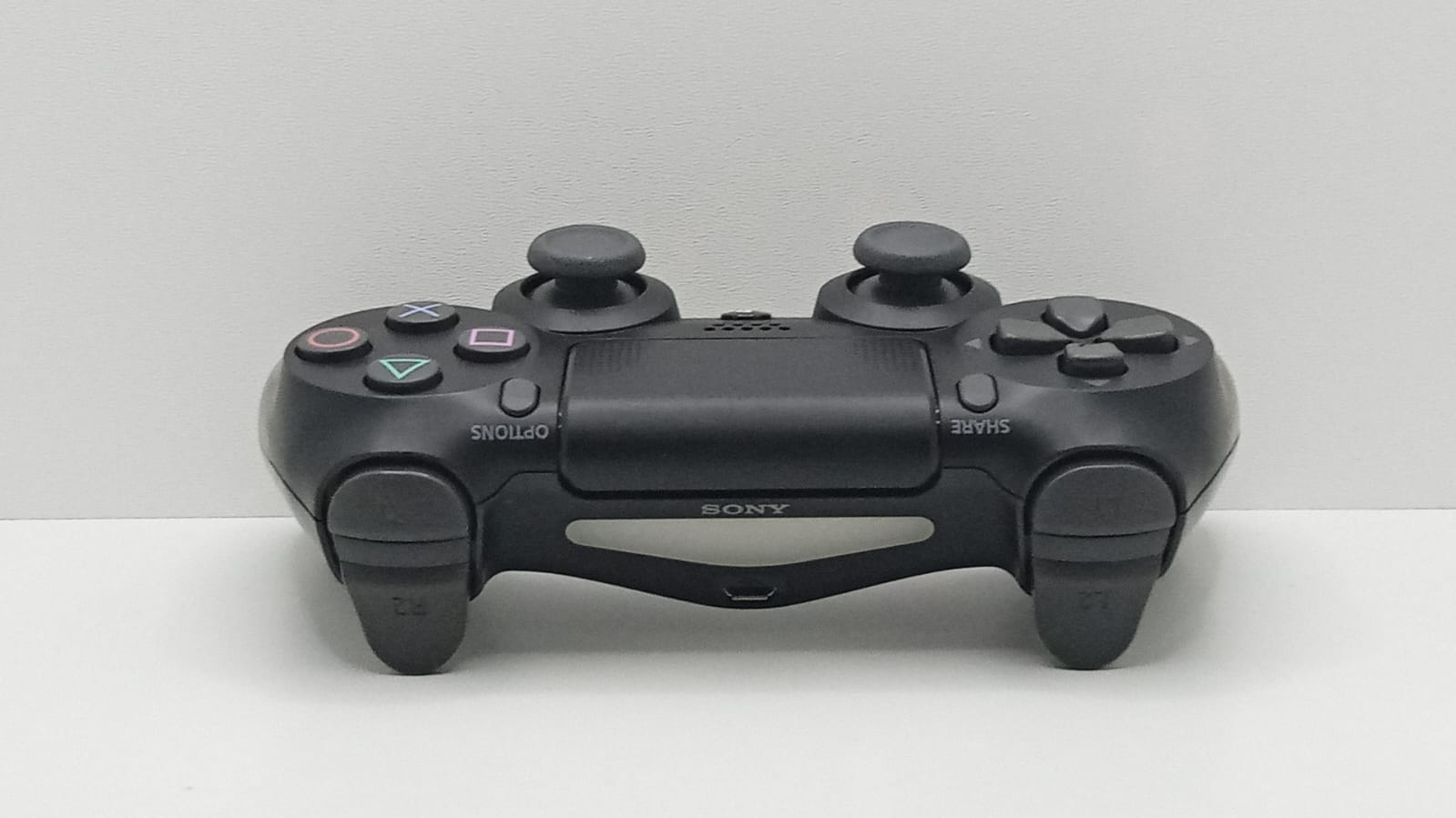 Controller wireless Dualshock 4 PlayStation 4 PS4 - NEGRU - SONY® - curatat si reconditionat