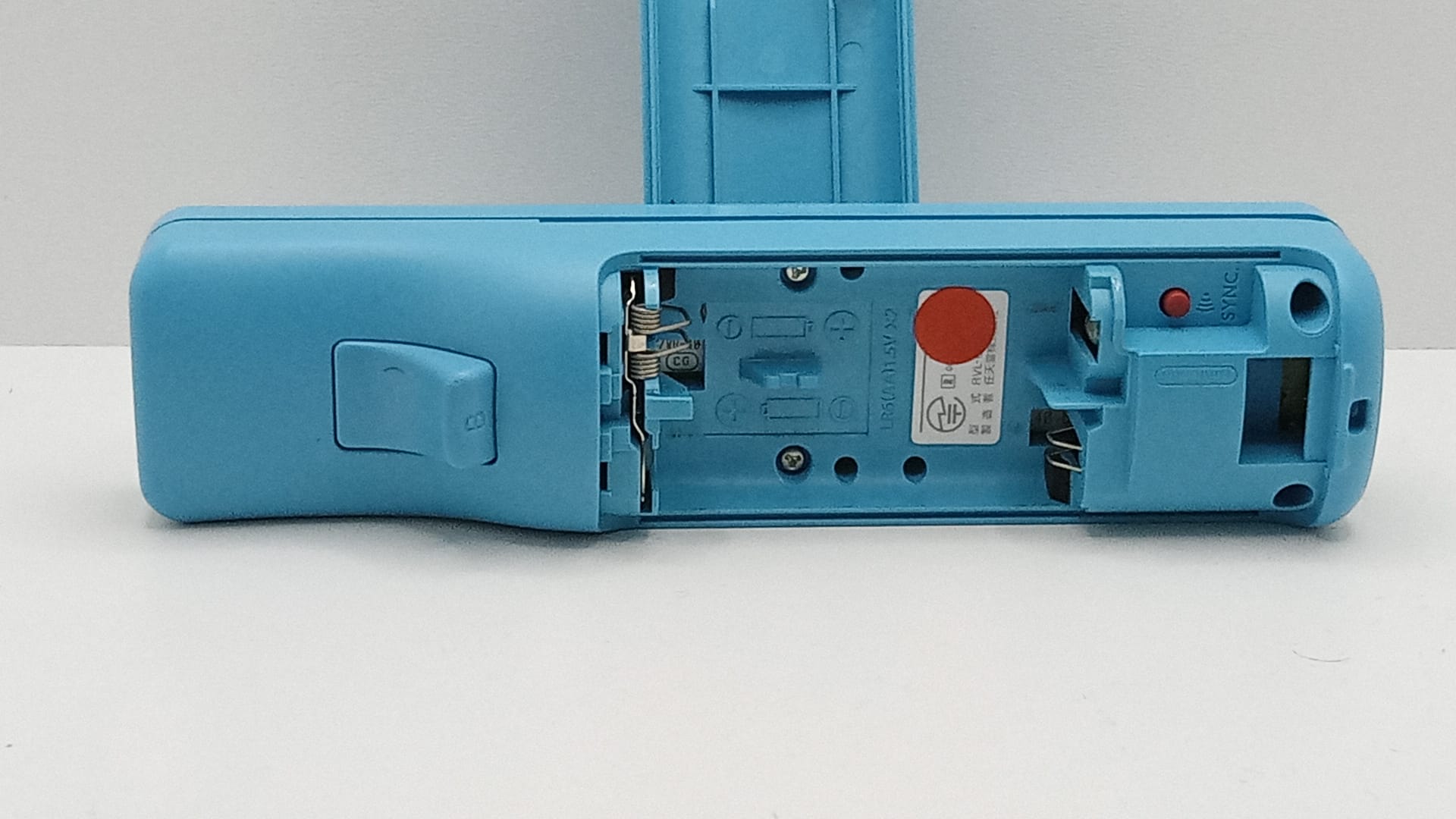 Nintendo Wii Remote - motion plus - Albastru - Original Nintendo - curatat si reconditionat