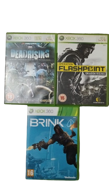 Joc XBOX 360 Deadrising + Operation Flashpoint Dragon Rising + Brink