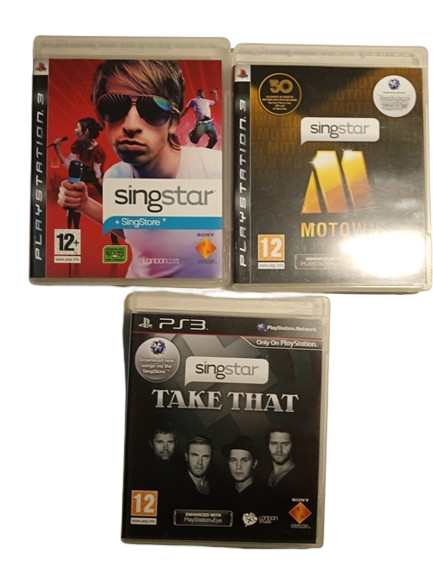 Joc PS3 Singstar + Motown + Take That