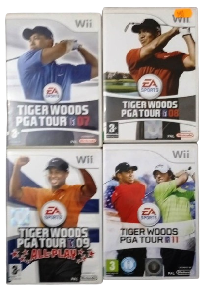 Gra Nintendo Wii Tiger Woods PGA Tour 07 + 08 + 09 + 11