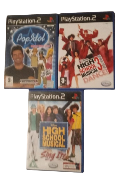 Hra PS2 Pop Idol + High School Musical + Dance 3