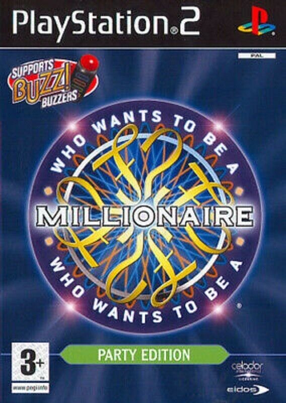Hra PS2 Who Wants to be a Millionaire - Party Edition  -  BUZZ