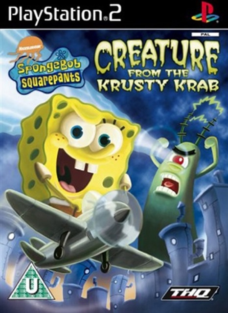 Joc PS2 SpongeBob SquarePants - Creature from Krusty Krab