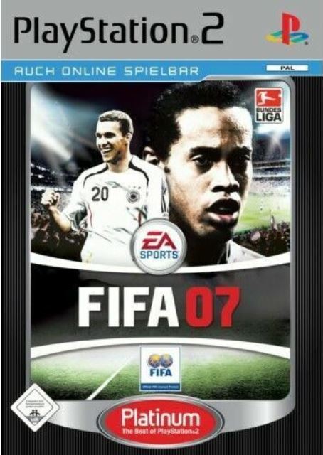 игра PS2 FIFA 07 Platinum