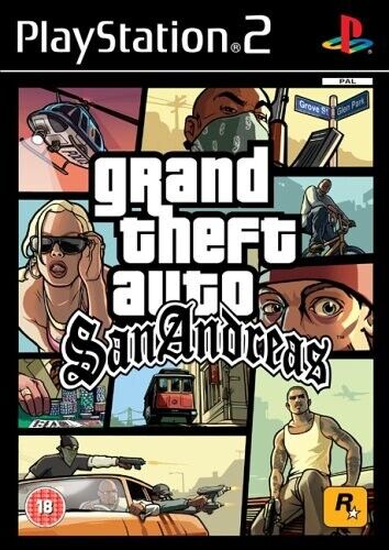 Joc PS2 Grand Theft Auto San Andreas - GTA - A