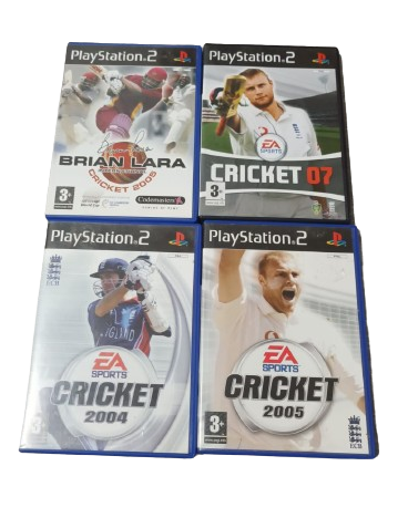 Hra PS2 Brian Lara + Cricket 07 + 2004 + 2005
