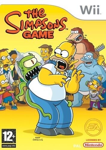Gra Nintendo Wii The Simpsons Game