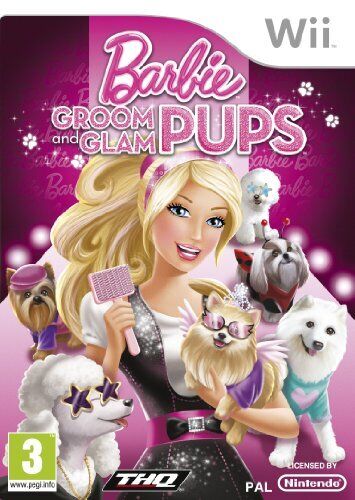 Joc Nintendo Wii Barbie Groom & Glam Pups