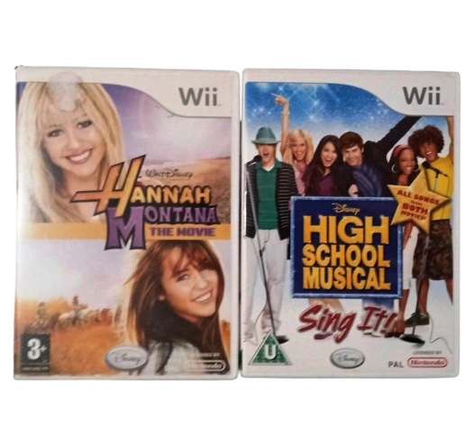 Joc Nintendo Wii Hannah Monana + High School Musical