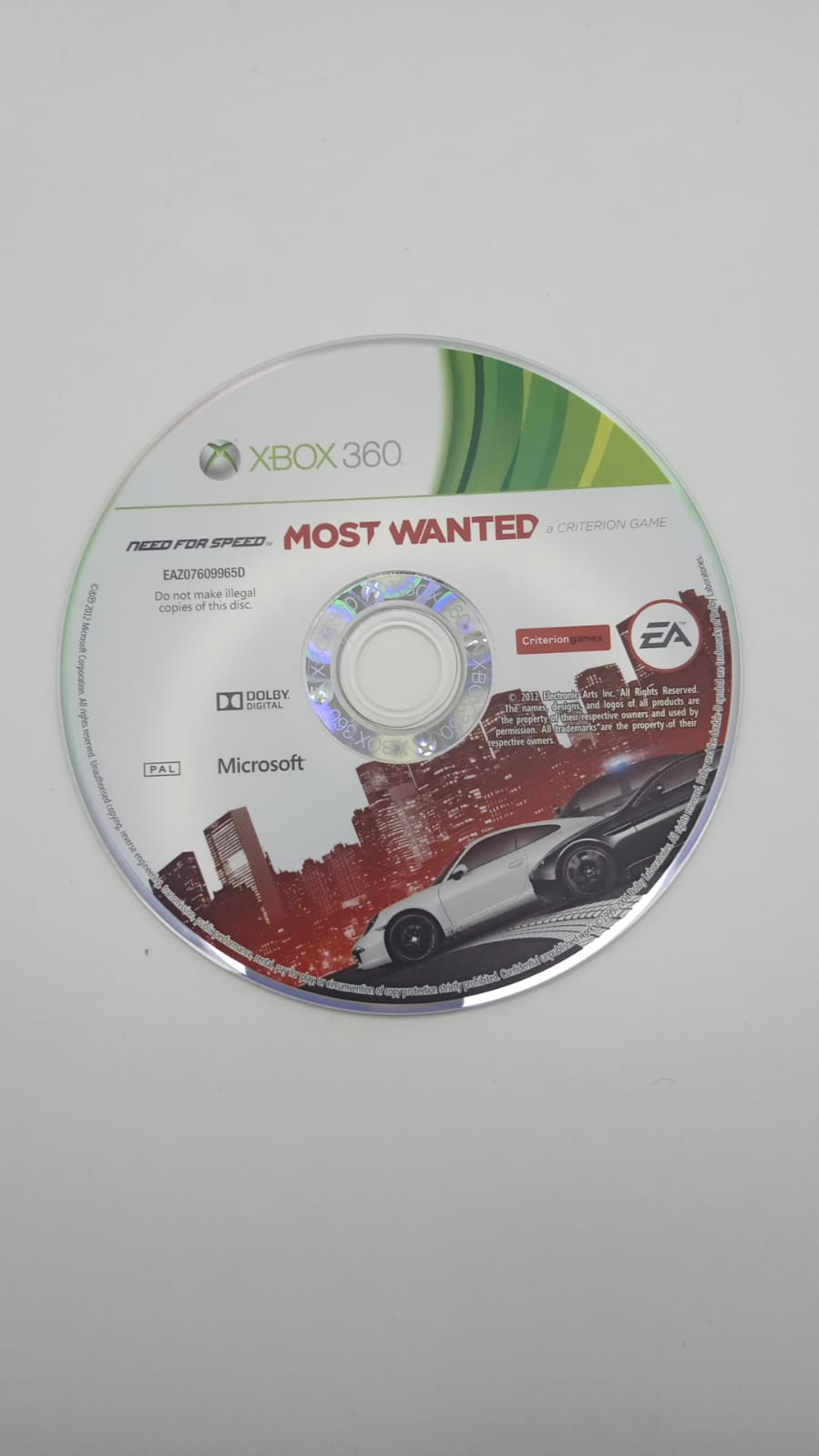 Joc XBOX 360 Need for Speed Most Wanted - NFS - G