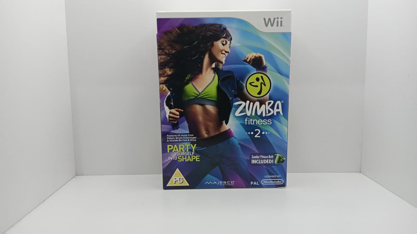 Joc Nintendo Wii Zumba Belt + Zumba Fitness Party 2