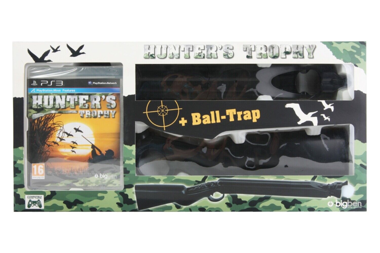 Joc PS3 Hunters Trophy + Pusca - Black - PS 3 PlayStation Move - EAN 3499550296358 (e)