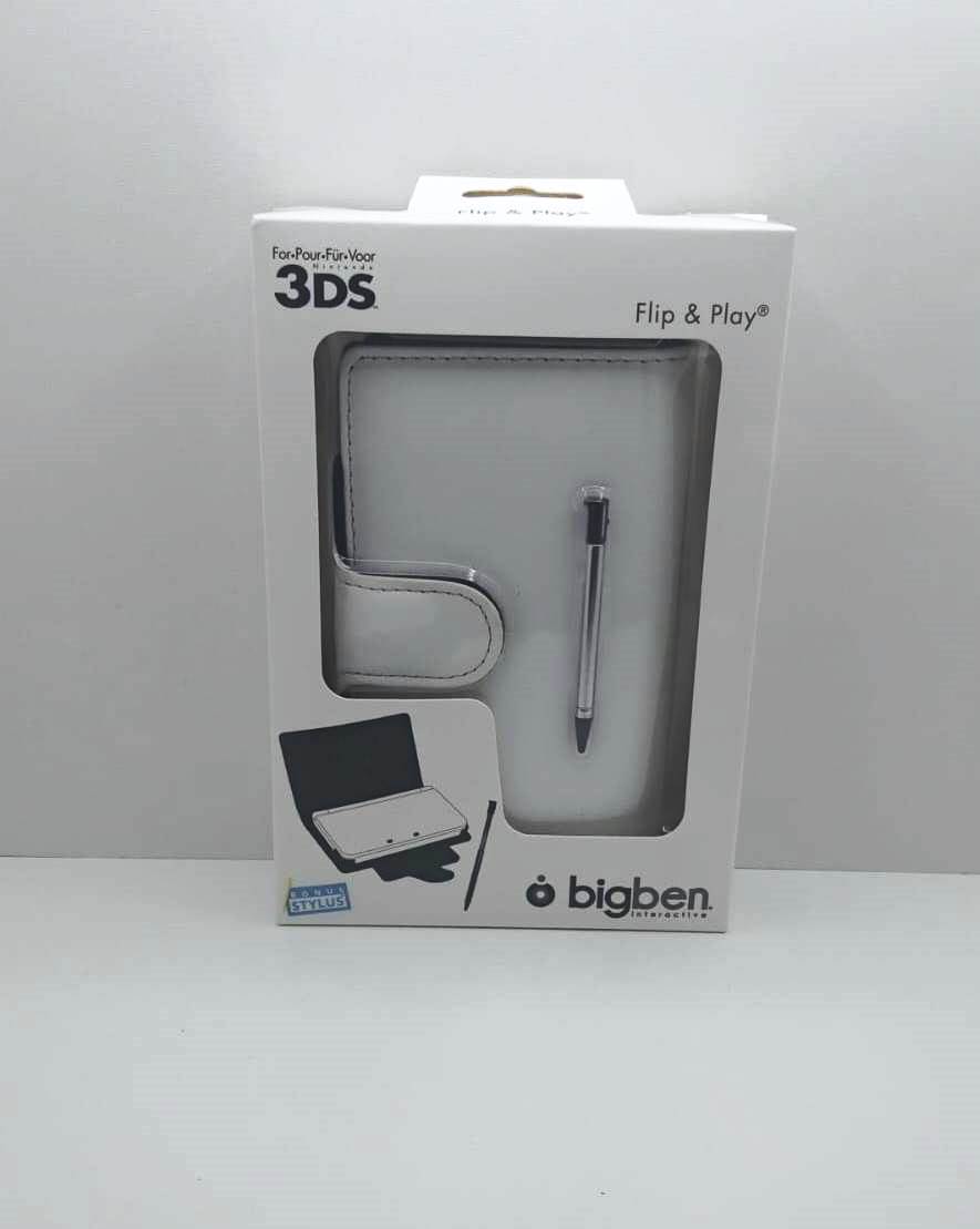 Husa + Stylus BigBen pentru Nintendo 3DS - Alb - EAN: 34995502921z