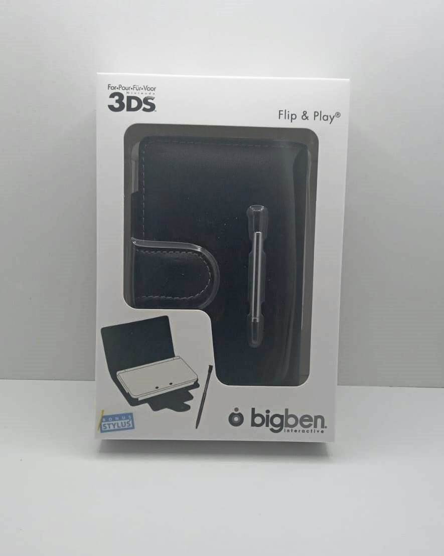 Husa + Stylus BigBen pentru Nintendo 3DS - Neagra - EAN: 34995502921z